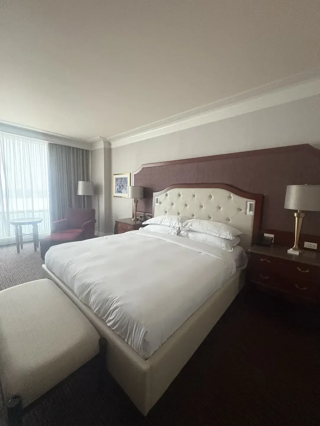A guest room at Hilton Lac-Leamy, Gatineau